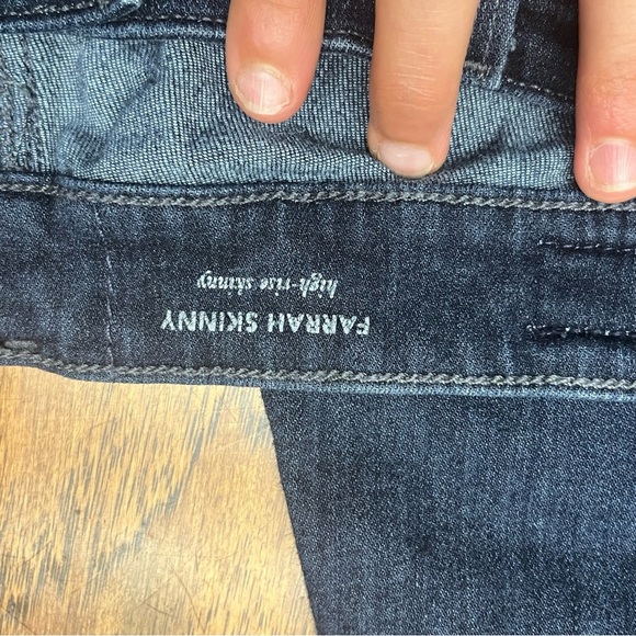 Adriano goldschmied women’s Farrah skinny high rise skinny jeans - Picture 4 of 9